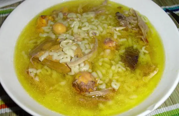 Chicken Soup (Canja de Galinha) Recipe
