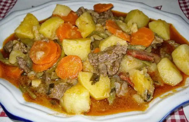 Yum Veal and Vegetable Stew Recipe