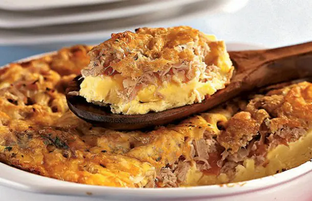 Delicious Baked Tuna Omelette Recipe
