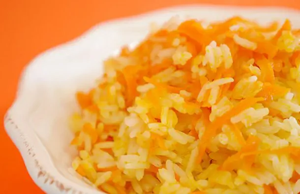 Simple Carrot Rice (Arroz de Cenoura) Recipe