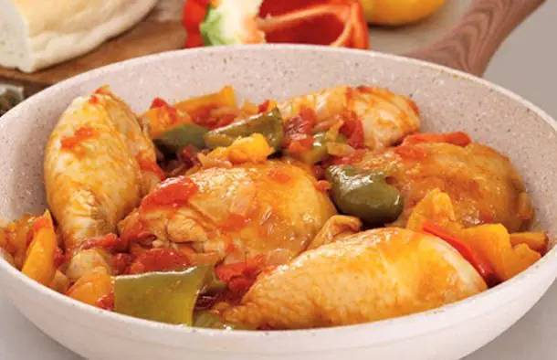 Delicious Portuguese-Style Chicken Primavera Recipe