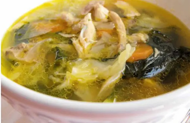 Chicken and Kale Soup (Sopa de Frango e Couve) Recipe