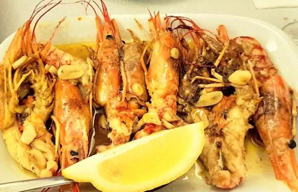 Shrimp with Garlic and Whisky Recipe