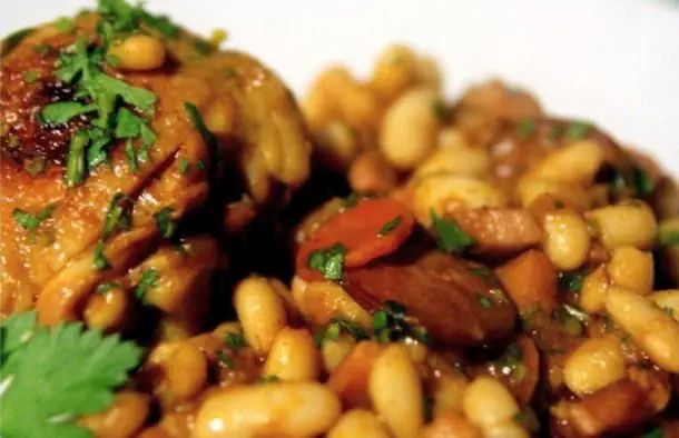 Beans with Chicken and Chouriço Recipe