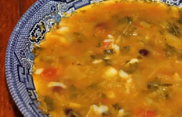 Tasty Cabbage and Kale Soup Recipe