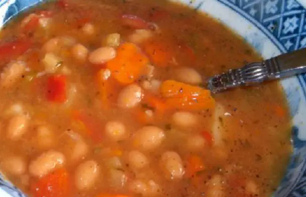 Flavorful Navy Bean Soup Recipe