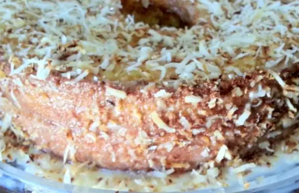 Kelly's Delicious Coconut Custard Cake Recipe