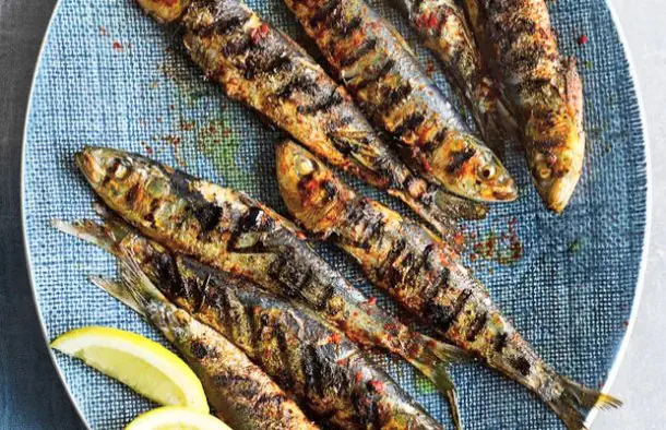 Crispy Griddle Grilled Sardines Recipe