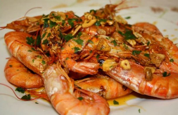 Portuguese Garlic & Beer Shrimp Recipe