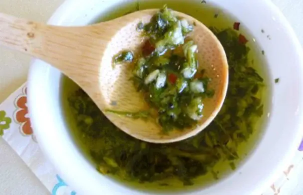 Chimichurri Sauce (Molho Cru) Recipe