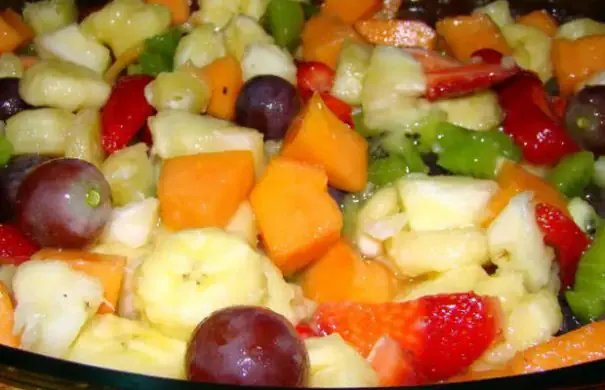 Sandra's Fruit Salad with Port Recipe