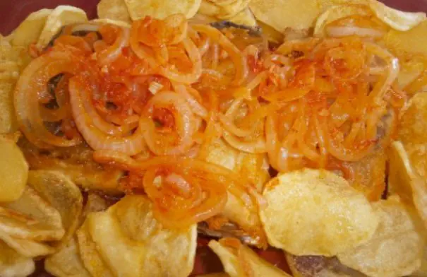 Delicious Braga Cod with Potatoes Recipe