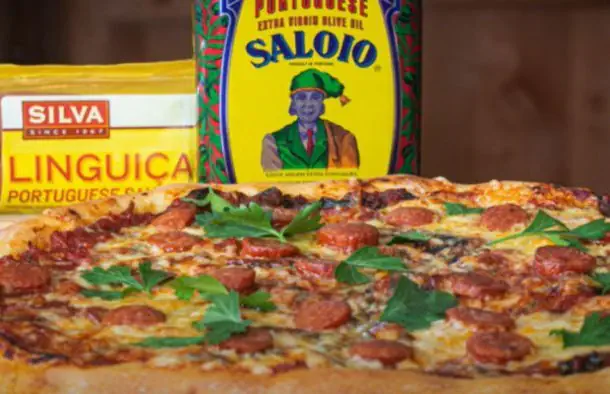Michael Santos Portuguese-Style Linguiça Pizza Recipe