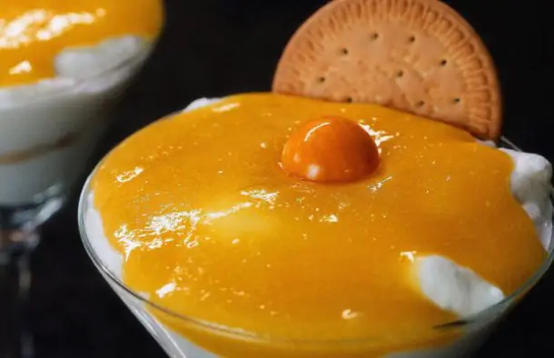 Yummy Creamy Custard Dessert Recipe