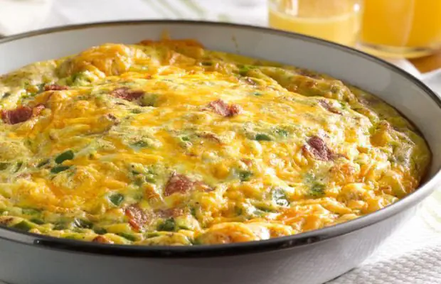 Delicious Oven Baked Omelete Recipe