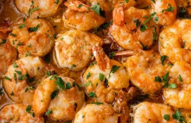 Delectable Fried Garlic Shrimp Recipe