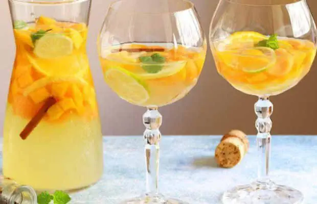 Champagne and Fruit Sangria Recipe