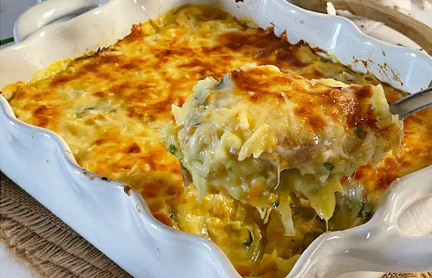Yum Cod and Vegetable Gratin Recipe
