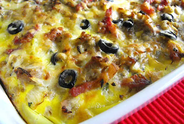 Cheesy Baked Tuna and Potatoes Recipe