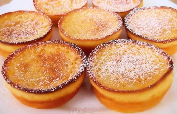 Creamy Golden Yogurt Tarts Recipe